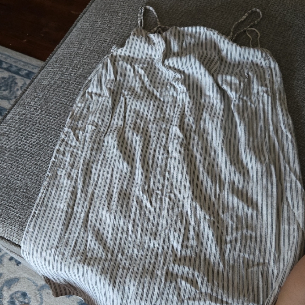 Billabong Black and White Striped Fabric